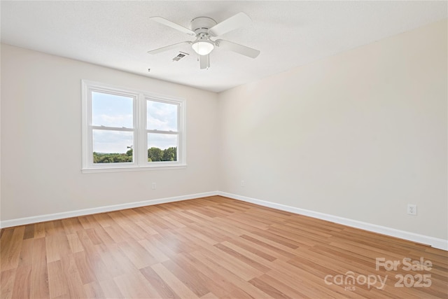 5632 Zion Church Rd, Concord, NC 28025 - empty room featuring light wood finished floors and a ceiling fan