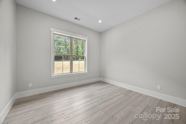 5507 NC-218 Hwy, Peachland, NC 28133 - unfurnished room featuring light wood finished floors and recessed lighting