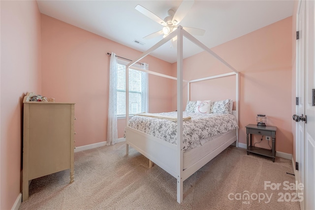 5256 Meadowcroft Way, Fort Mill, SC 29708 - bedroom with carpet flooring and ceiling fan