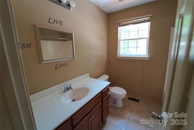 201 W 19th St, Kannapolis, NC 28081 - bathroom featuring vanity and tile patterned flooring