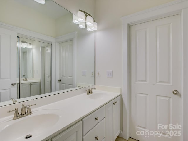 8508 Sandowne Ln, Huntersville, NC 28078 - full bath with double vanity