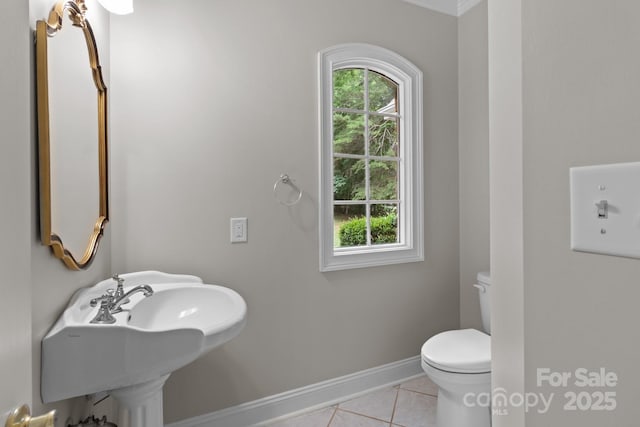 165 Futrell Lndg, New London, NC 28127 - bathroom featuring toilet and tile patterned flooring