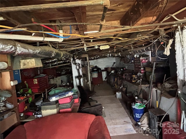 4059 10th Avenue Dr SW, Hickory, NC 28602 - view of unfinished basement