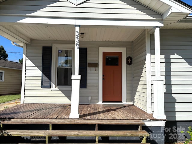 339 Mayflower Ave, Cramerton, NC 28032 - entrance to property featuring covered porch