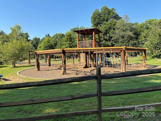 339 Mayflower Ave, Cramerton, NC 28032 - view of jungle gym