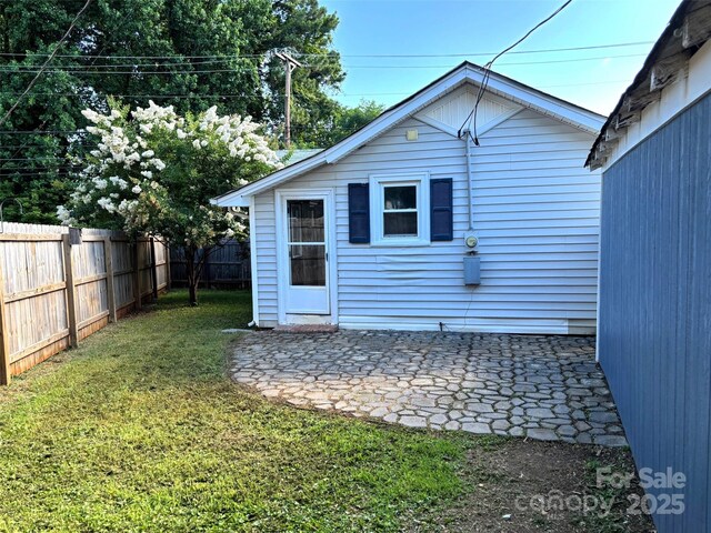339 Mayflower Ave, Cramerton, NC 28032 - view of outdoor structure with a fenced backyard