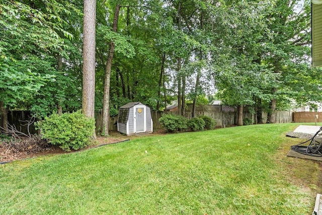 3114 Pine Pointe St, Matthews, NC 28104 - fenced backyard with a storage unit