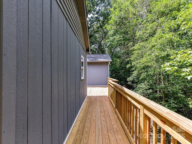 1117 Hidden Brook Ln, Clover, SC 29710 - view of wooden terrace