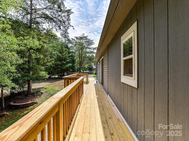1117 Hidden Brook Ln, Clover, SC 29710 - view of wooden terrace