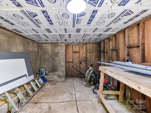 1117 Hidden Brook Ln, Clover, SC 29710 - misc room featuring concrete floors