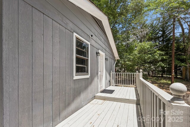 613 Davis St, Lancaster, SC 29720 - view of deck