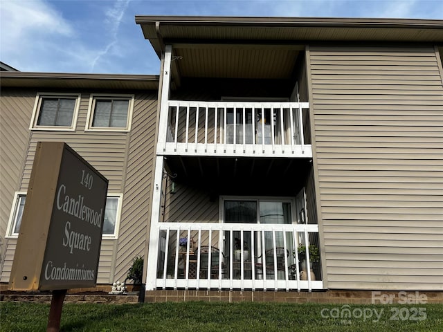 140 Lake Concord Rd NE, Concord, NC 28025 - view of property exterior featuring a balcony