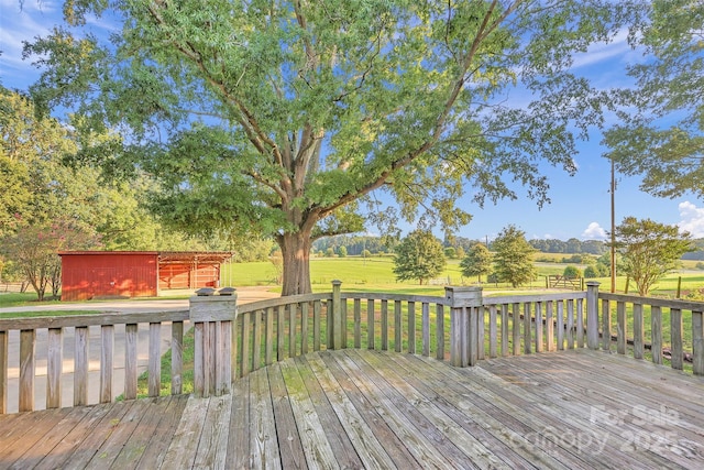 37156 Southside Rd, Albemarle, NC 28001 - deck featuring a yard