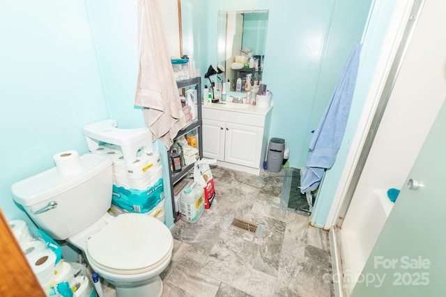401 Webb Church Rd, Ellenboro, NC 28040 - full bathroom with toilet and vanity