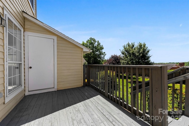 1670 Robins Nest Ct Unit D, Gastonia, NC 28054 - view of wooden terrace