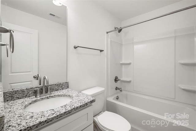 445 Faith Dr SW, Concord, NC 28027 - full bathroom with vanity and bathtub / shower combination