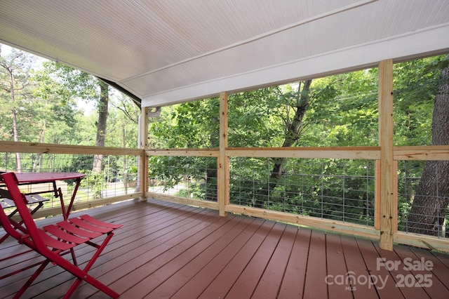 5 Arbutus Rd, Asheville, NC 28805 - view of wooden terrace