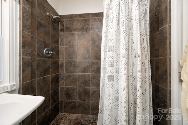 5 Arbutus Rd, Asheville, NC 28805 - full bath with tiled shower