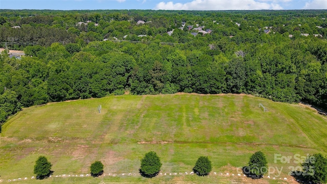 7903 Tottenham Ct, Waxhaw, NC 28173 - aerial view of a heavily wooded area
