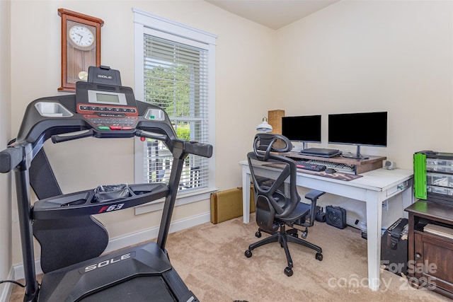 7344 Gilead Rd, Huntersville, NC 28078 - office with carpet floors and baseboards