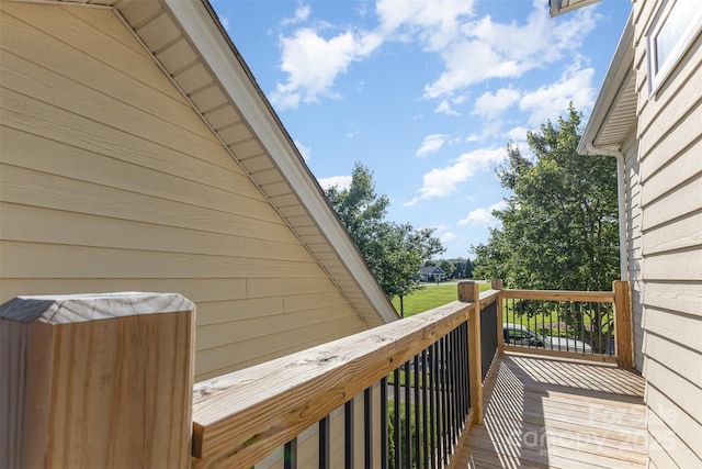 7344 Gilead Rd, Huntersville, NC 28078 - view of wooden deck