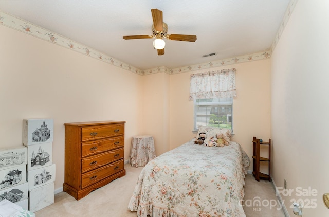 8701 Appaloosa Way Ln, Charlotte, NC 28216 - bedroom featuring carpet flooring and ceiling fan