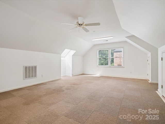 2032 Greenbrook Pkwy, Matthews, NC 28104 - bonus room with vaulted ceiling and ceiling fan