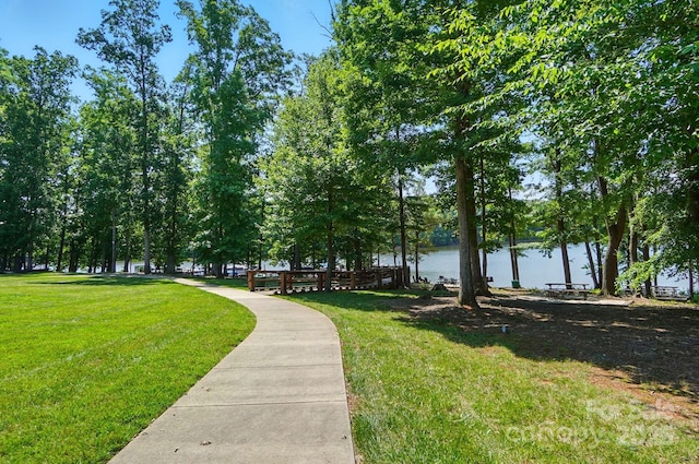 9330 Carneros Creek Rd, Charlotte, NC 28214 - view of home's community featuring a yard and a water view