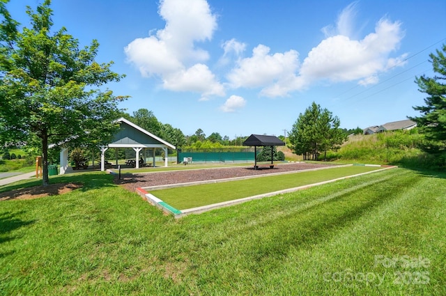 9330 Carneros Creek Rd, Charlotte, NC 28214 - view of home's community featuring a gazebo and a yard