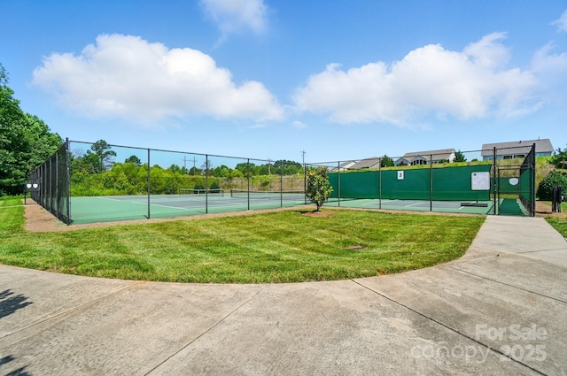 9330 Carneros Creek Rd, Charlotte, NC 28214 - view of tennis court