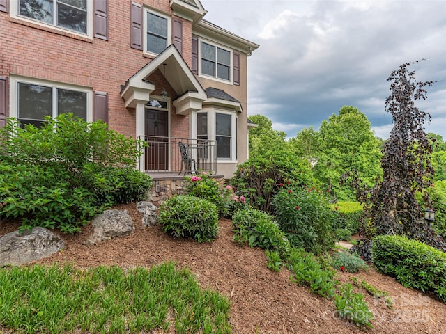 1 Hickory Rdg, Fletcher, NC 28732 - view of front of home featuring brick siding