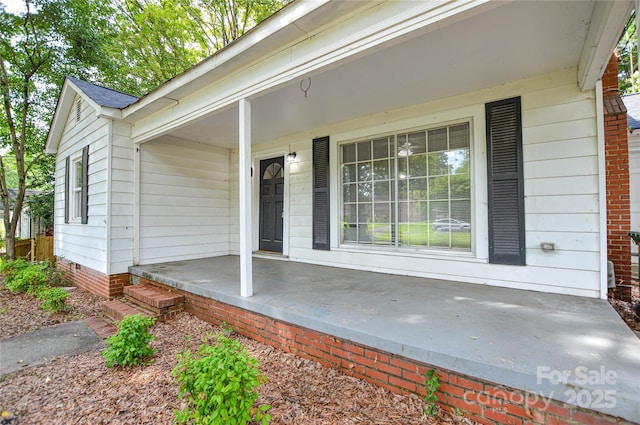 636 Forest St NW, Concord, NC 28025 - view of covered porch