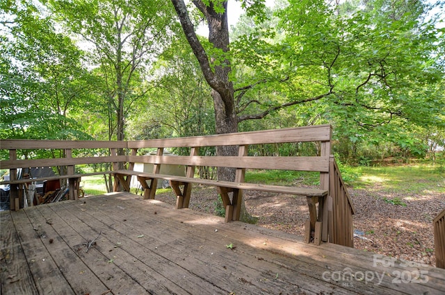 636 Forest St NW, Concord, NC 28025 - view of deck