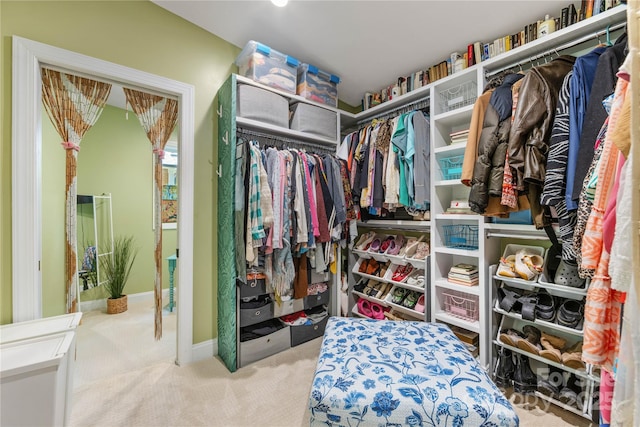 2034 Lanier Ave, Charlotte, NC 28205 - spacious closet with carpet