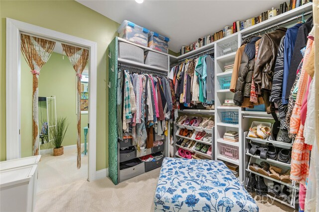 2034 Lanier Ave, Charlotte, NC 28205 - spacious closet featuring carpet