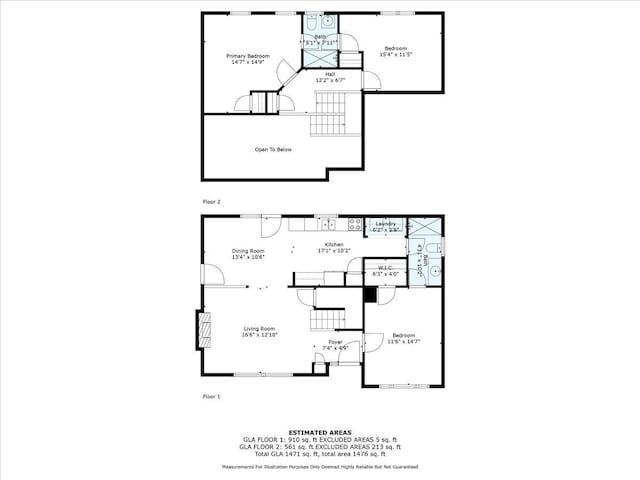 111 Beacon Hills Dr, Gastonia, NC 28056 - view of room layout