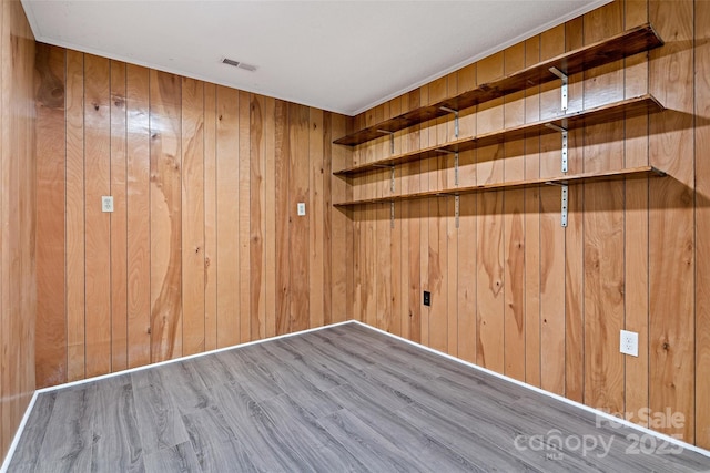 2526 Hankins Rd, Marion, NC 28752 - unfurnished room with wood walls and wood finished floors