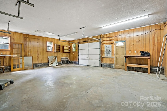 2526 Hankins Rd, Marion, NC 28752 - garage with wood walls