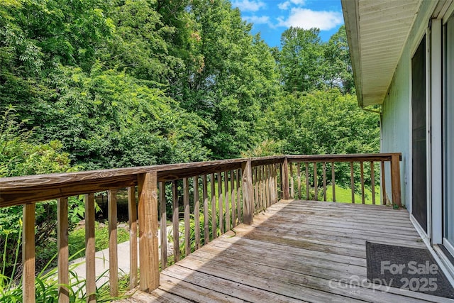 2526 Hankins Rd, Marion, NC 28752 - view of deck