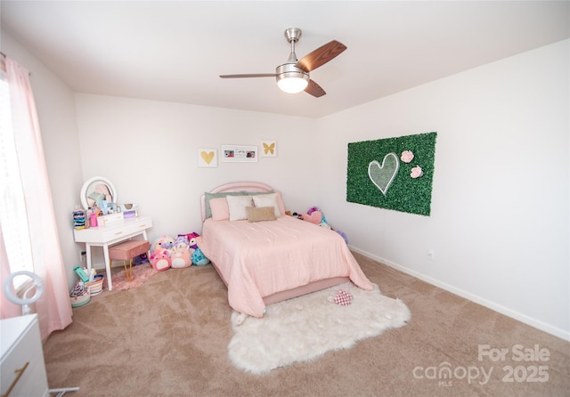 660 Highgarden Ln, Boiling Springs, SC 29316 - carpeted bedroom with ceiling fan and baseboards