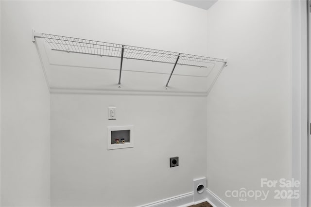 812 Generation Ln, Clover, SC 29710 - laundry room with electric dryer hookup and washer hookup