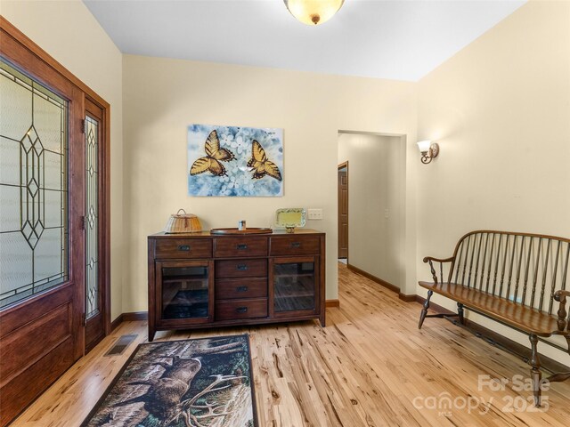 253 Sandy Ln, Brevard, NC 28712 - entryway featuring light wood finished floors