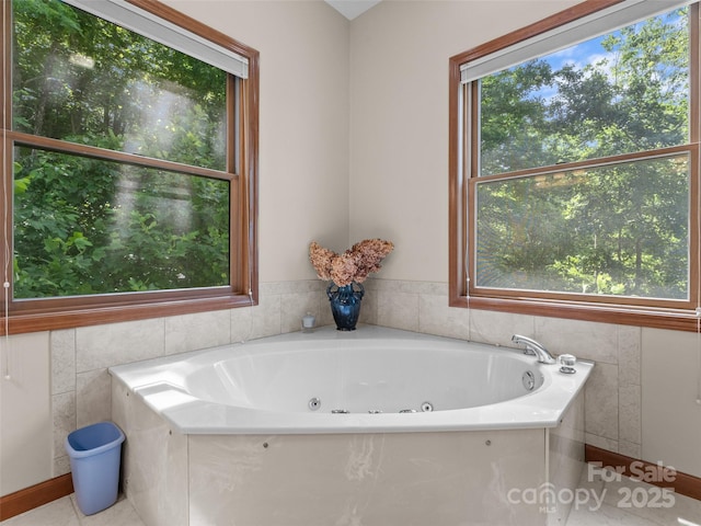 253 Sandy Ln, Brevard, NC 28712 - full bath featuring a tub with jets