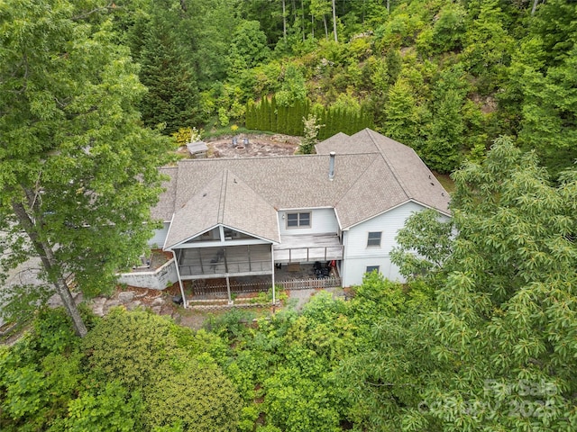 253 Sandy Ln, Brevard, NC 28712 - view of subject property featuring a heavily wooded area