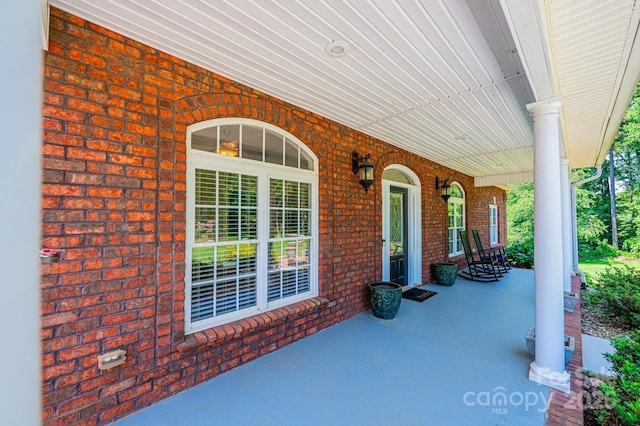 4010 Carlton Dr, Claremont, NC 28610 - view of porch