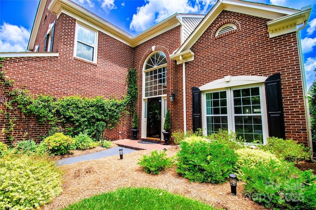 10418 Pullengreen Dr, Charlotte, NC 28277 - view of front of property with brick siding
