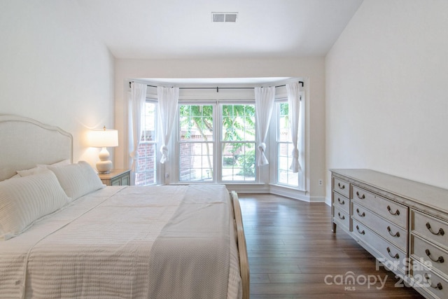 10418 Pullengreen Dr, Charlotte, NC 28277 - bedroom featuring dark wood-type flooring and access to exterior