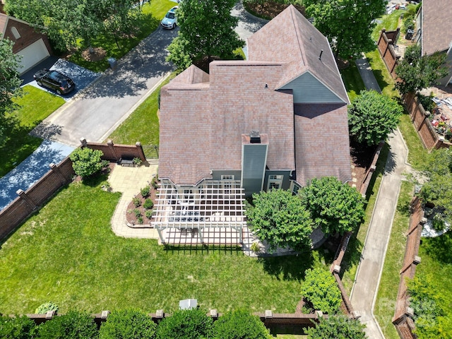10418 Pullengreen Dr, Charlotte, NC 28277 - view from above of property