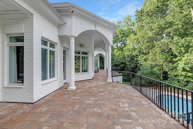 7912 Baltusrol Ln, Charlotte, NC 28210 - view of patio
