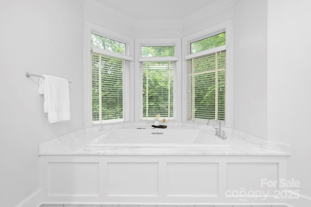 7912 Baltusrol Ln, Charlotte, NC 28210 - full bathroom featuring a garden tub